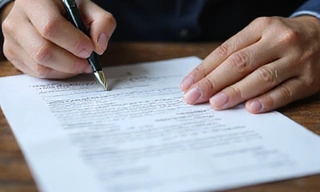 Loan document signing